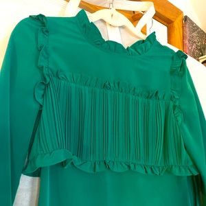 Maje green dress